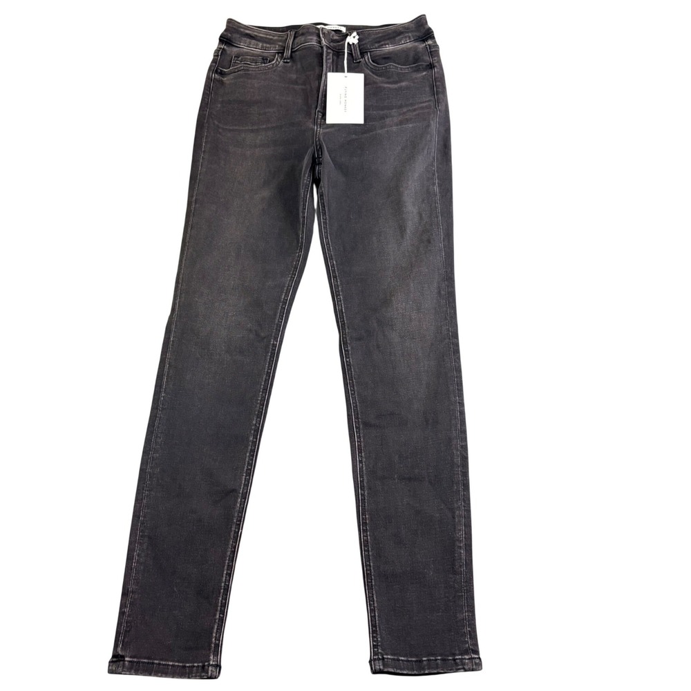 Flying Monkey 28 Black Skinny Jeans Faded‎ Stretch Denim Streetwear NWT